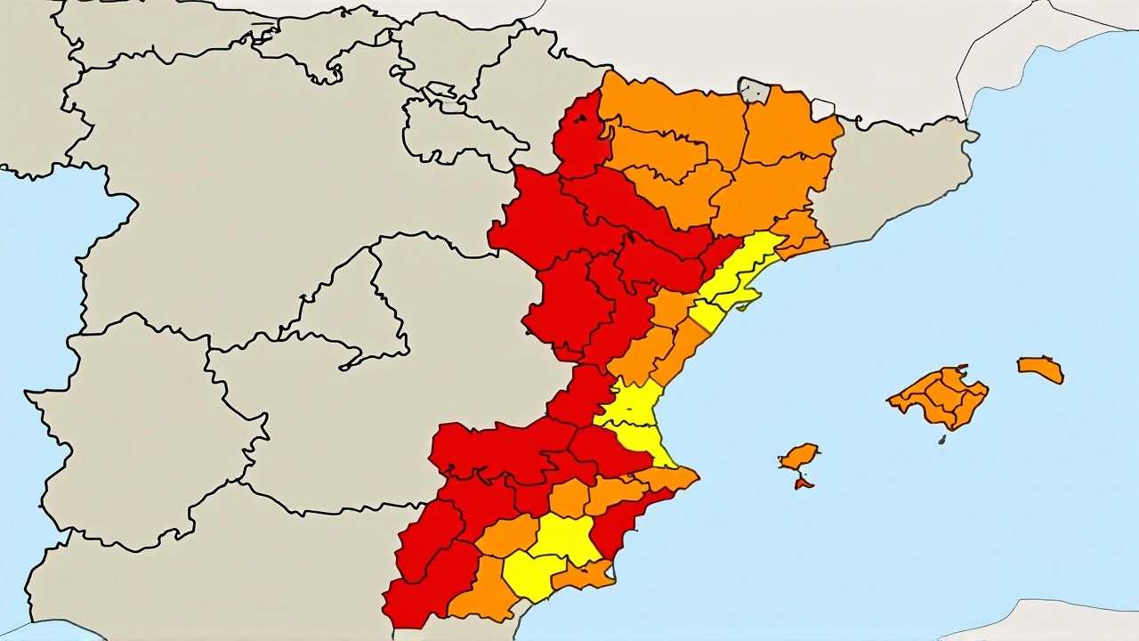 Spain Issues Red Alert as Torrential Rains Flood Ibiza, Formentera